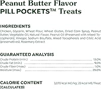 Vista 7 de Greenies Pill Pockets con dulces de mantequilla de maní real para perros