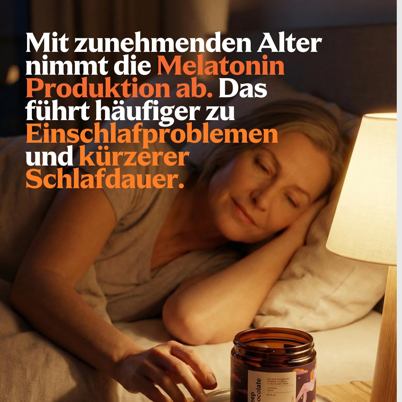 Sleep Chocolate - Melatonin, Baldrian, Vitamin B6 - verkürzte Einschlafzeit, Entspannung, Beruhigungsmittel, Einschlafhilfe - Zuckerfrei - Vegan - 60 Stück - Made in Germany - Clever Chocolate
