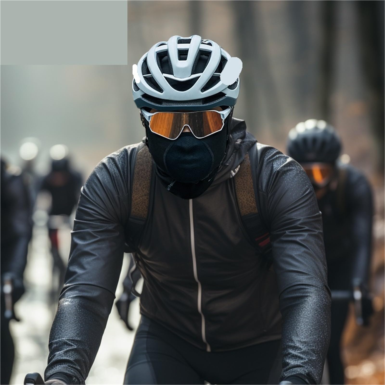 2 máscaras de esquí for Ciclismo, Senderismo, Pesca, Snowboard, Capucha, Sombrero, Hombre y Mujer para Esquí Ciclismo