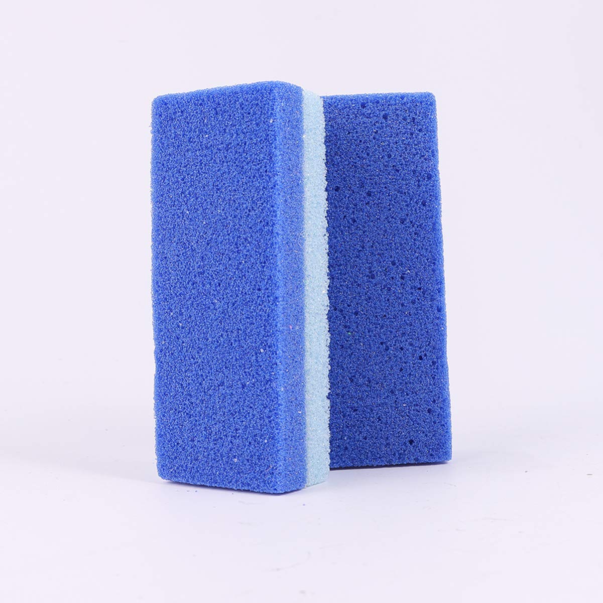 Pierre Pieds Pu Bleu Lot de 2, Exfoliant pour Peaux Mortes