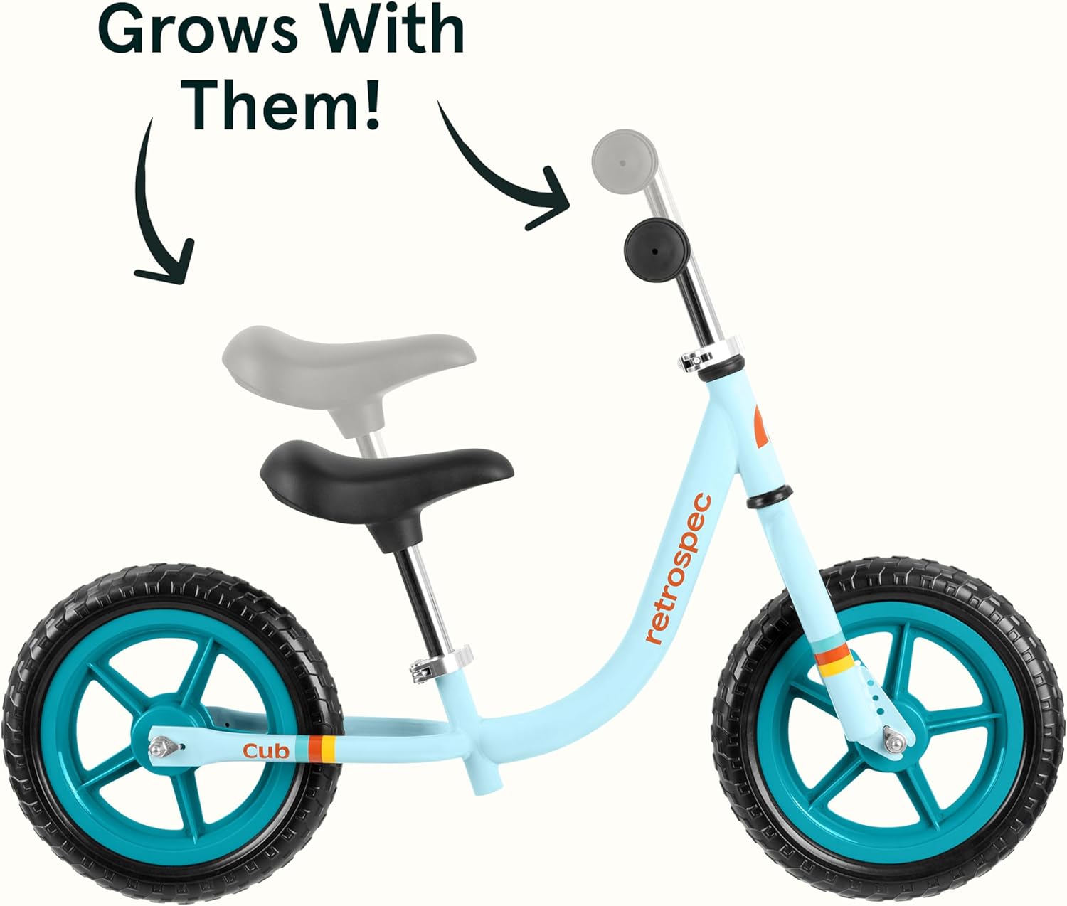 Retrospec Cub 2 Toddler 12" Balance Bike & Remi Kids' Bike Helmet for Youth Boys & Girls