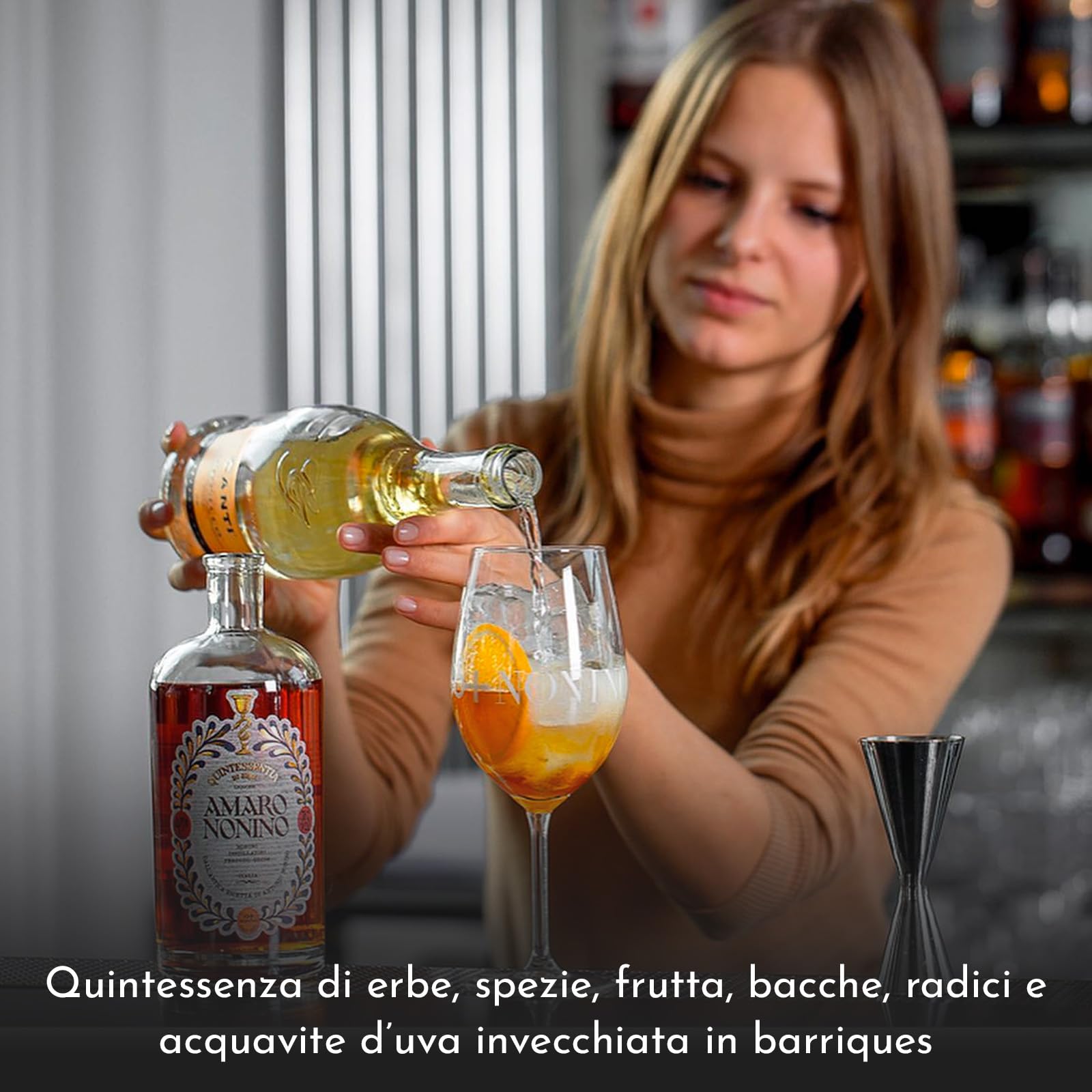 アマーロノニーノ リキュール 700ml 　2本　カクテル　カンパリ　ウイスキー アマーロノニーノリキュール 700ml カクテル カンパリ ウイスキー