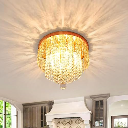 Miniatura 8 de Moderno candelabro de cristal con forma de gota de lluvia, lámpara colgante para comedor, sala de estar, baño, vestíbulo