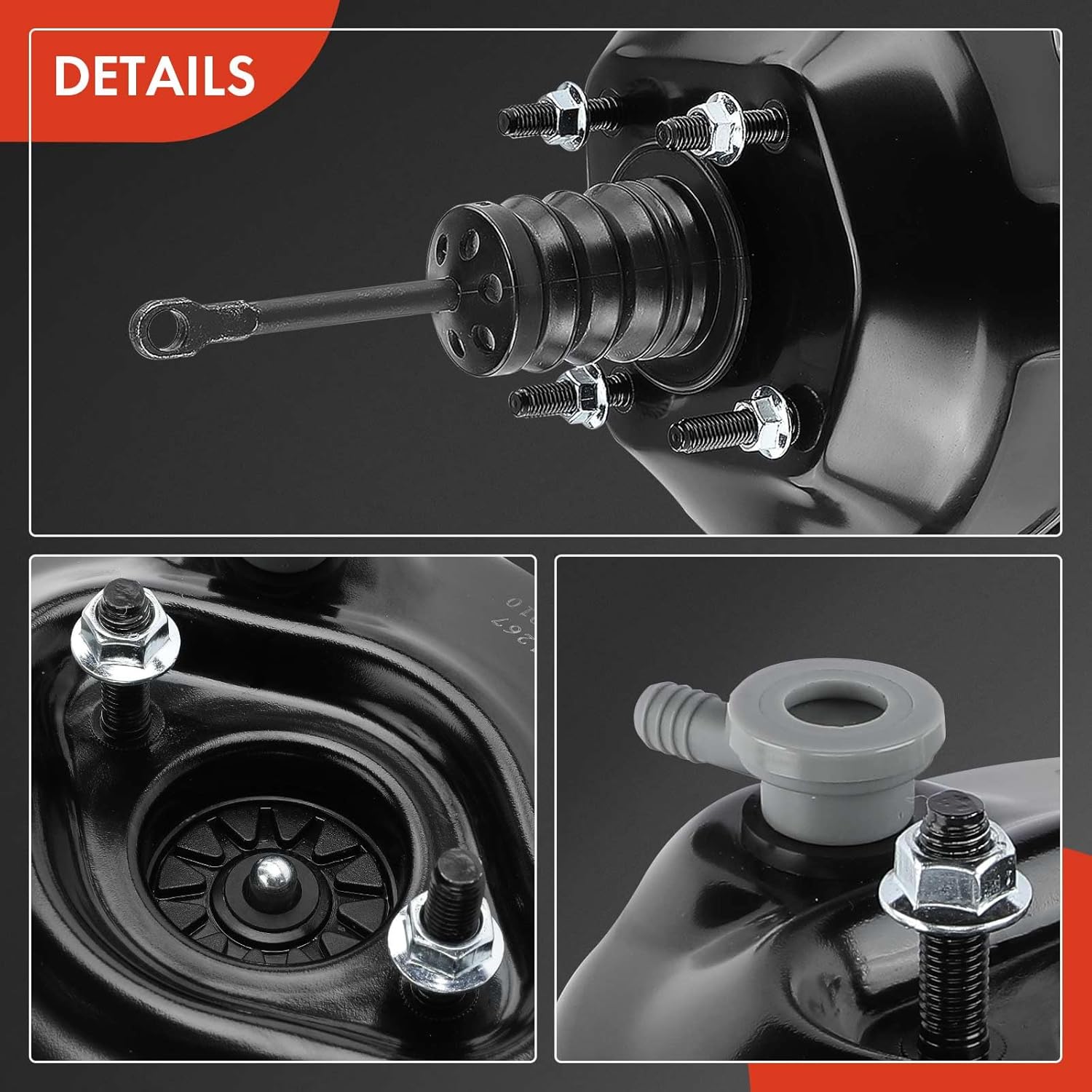 A-Premium Vacuum Power Brake Booster Without Master Cylinder Compatible with Chevrolet S10 1982-1987, S10 Blazer 1983-1987 & GMC S15 1982-1987, S15 Jimmy 1983-1987