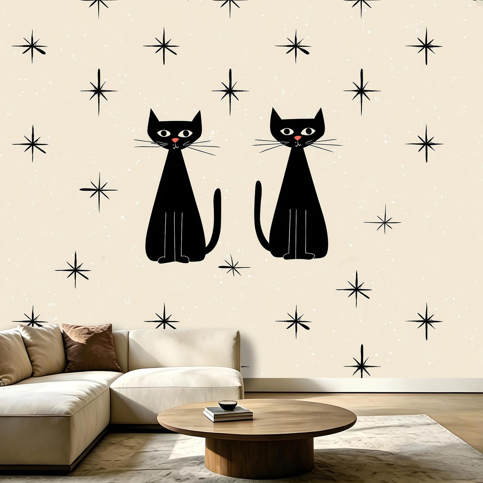 Carta da parati fotografica in tessuto non tessuto, stile minimalista, 350 x 256 cm (larghezza x altezza), per soggiorno, camera da letto, moderna carta da parati in tessuto non tessuto, effetto 3D