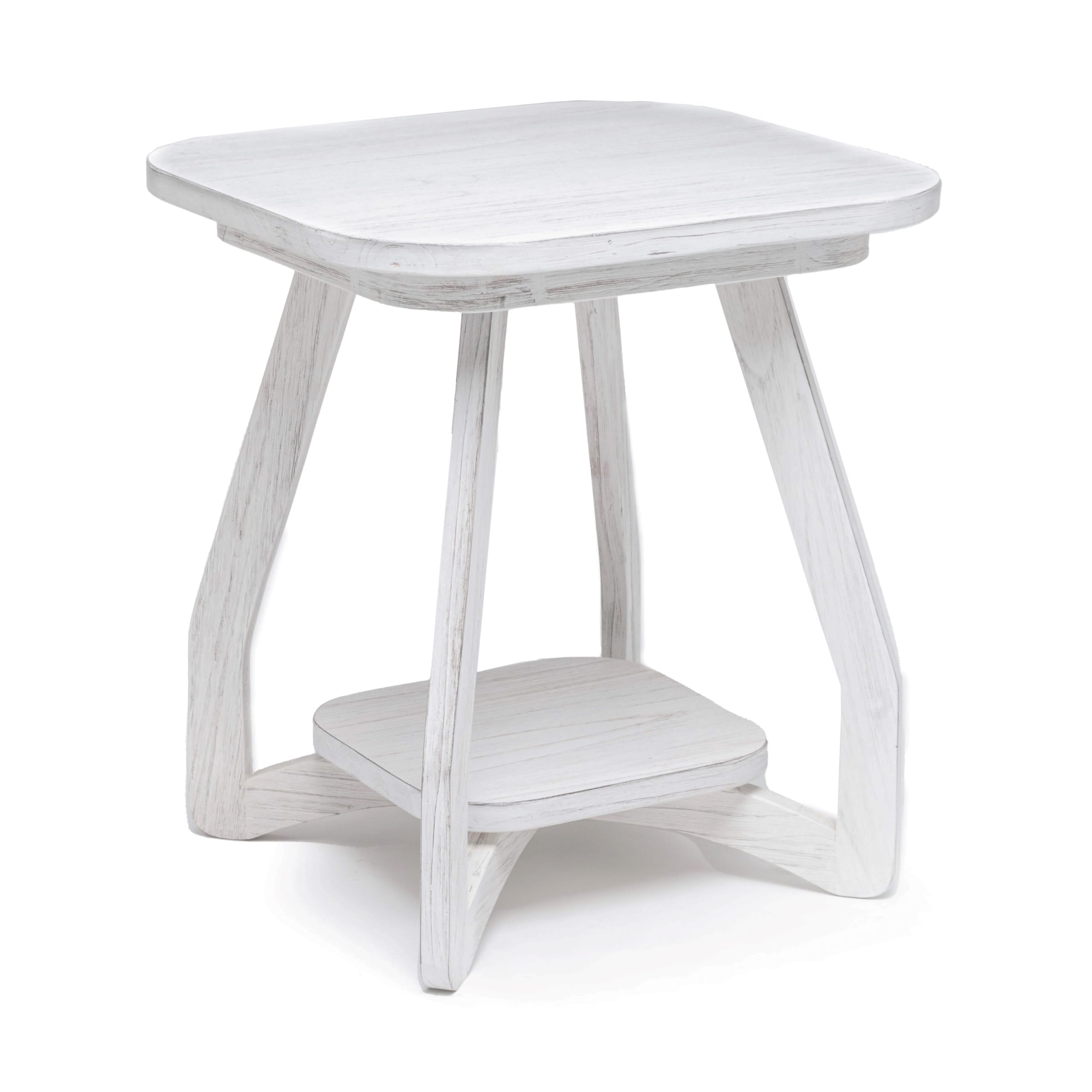 Amazon.com: Sea Winds Trading Surfside End Table with Curved Edges