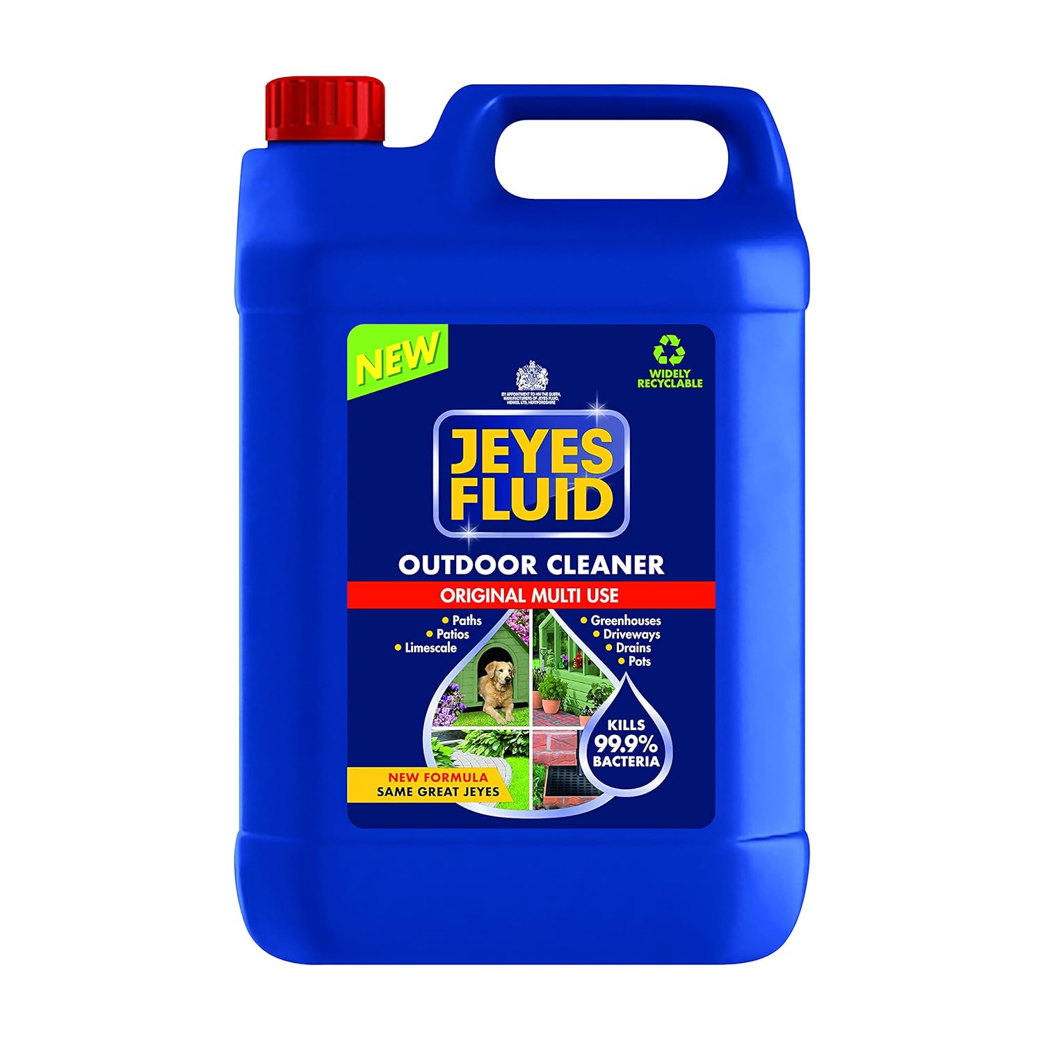 Jeyes Fluid Outdoor Cleaner & Disinfectant for Paths, Patios, Driveways