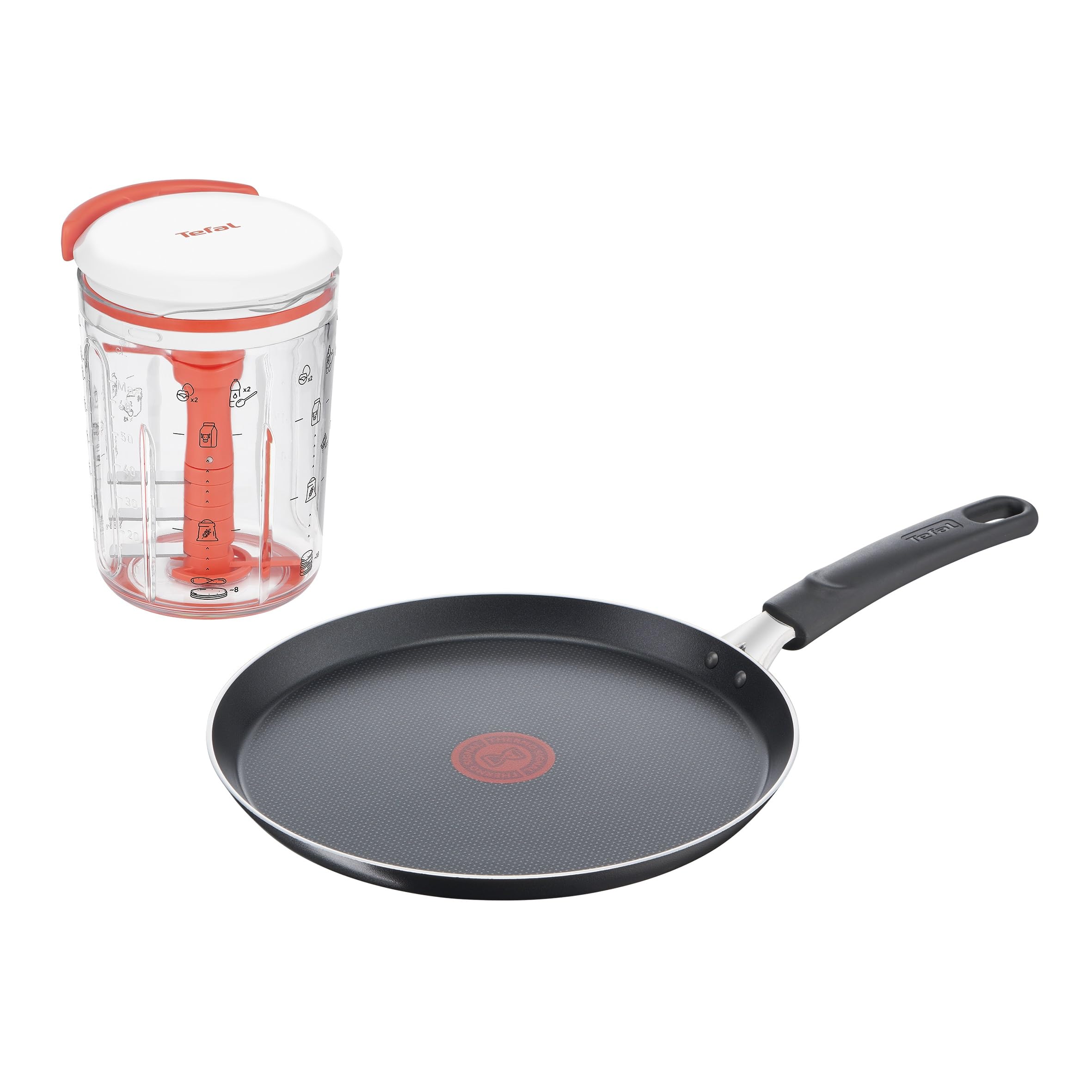Poêle à crêpe Tefal 25cm pour vos repas en famille et goûters gourmands du dimanche