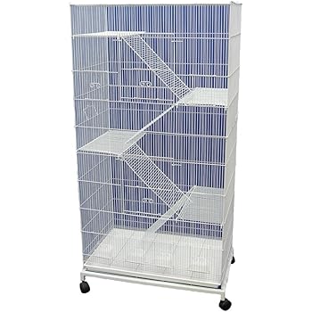 multi level chinchilla cage