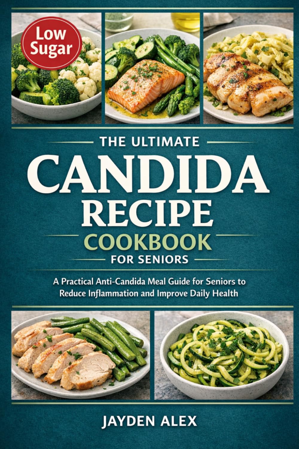 THE ULTIMATE CANDIDA RECIPE COOKBOOK FOR SENIORS: A Practical Anti-Candida Meal Guide for Seniors to Reduce Inflammation and Improve Daily Health