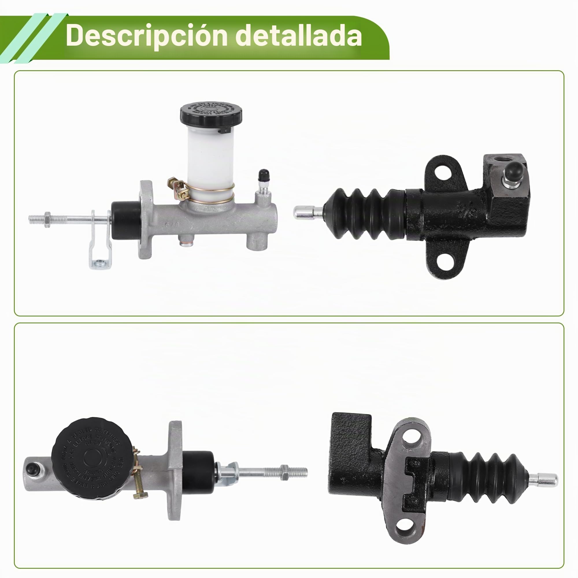 Cilindro Actuador De Embrague Esclavo Para Nissan Terrano R20 | 1 Pieza, Para Motor 2.7Td Td27, Cambios Suaves, Antifugas, Alta Presión, Reemplazo No Oem