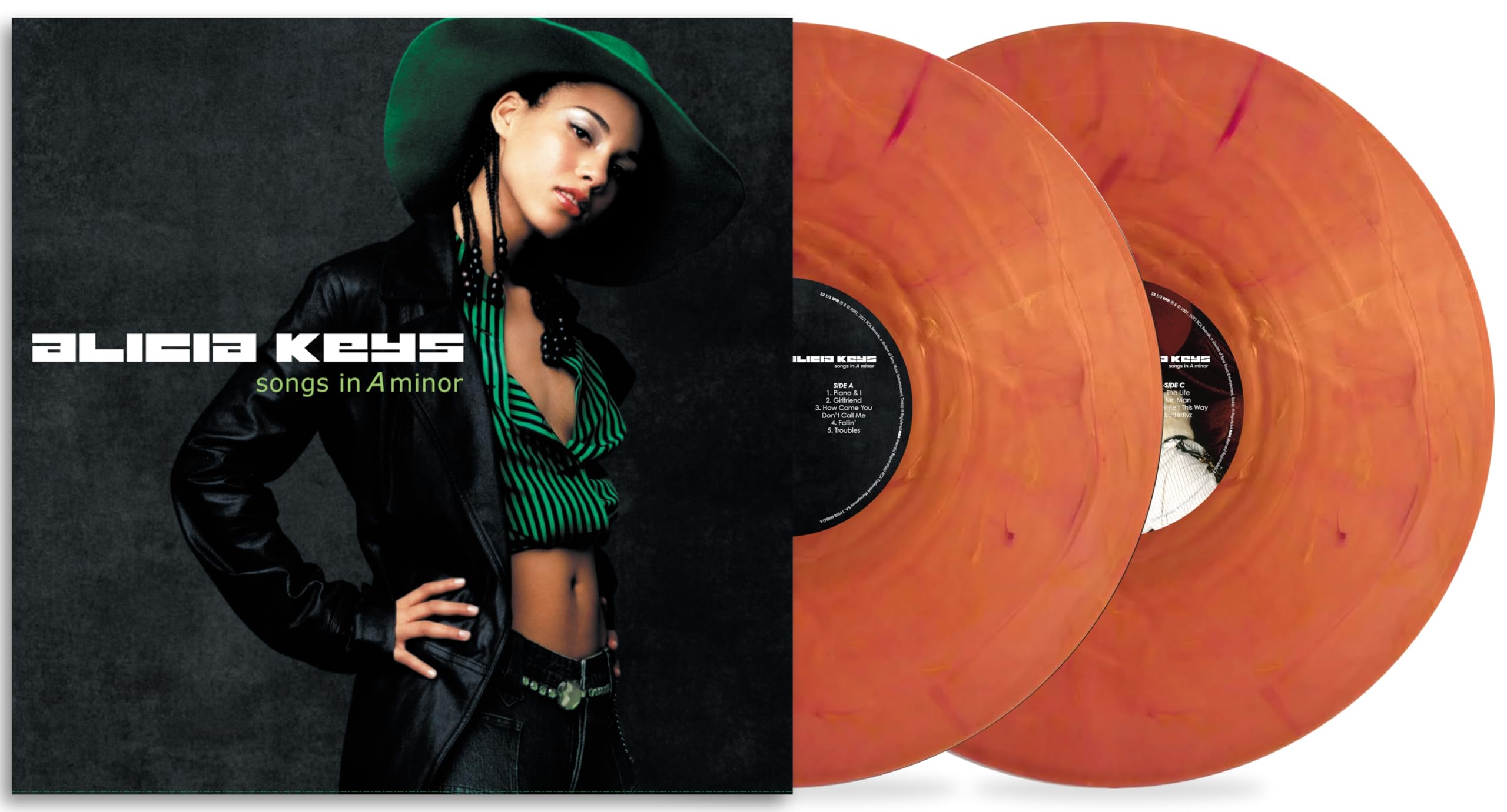 Alicia Keys - Songs in a Minor 25th Anniversary 2LP Vinyl 12"" Album Pre-sale