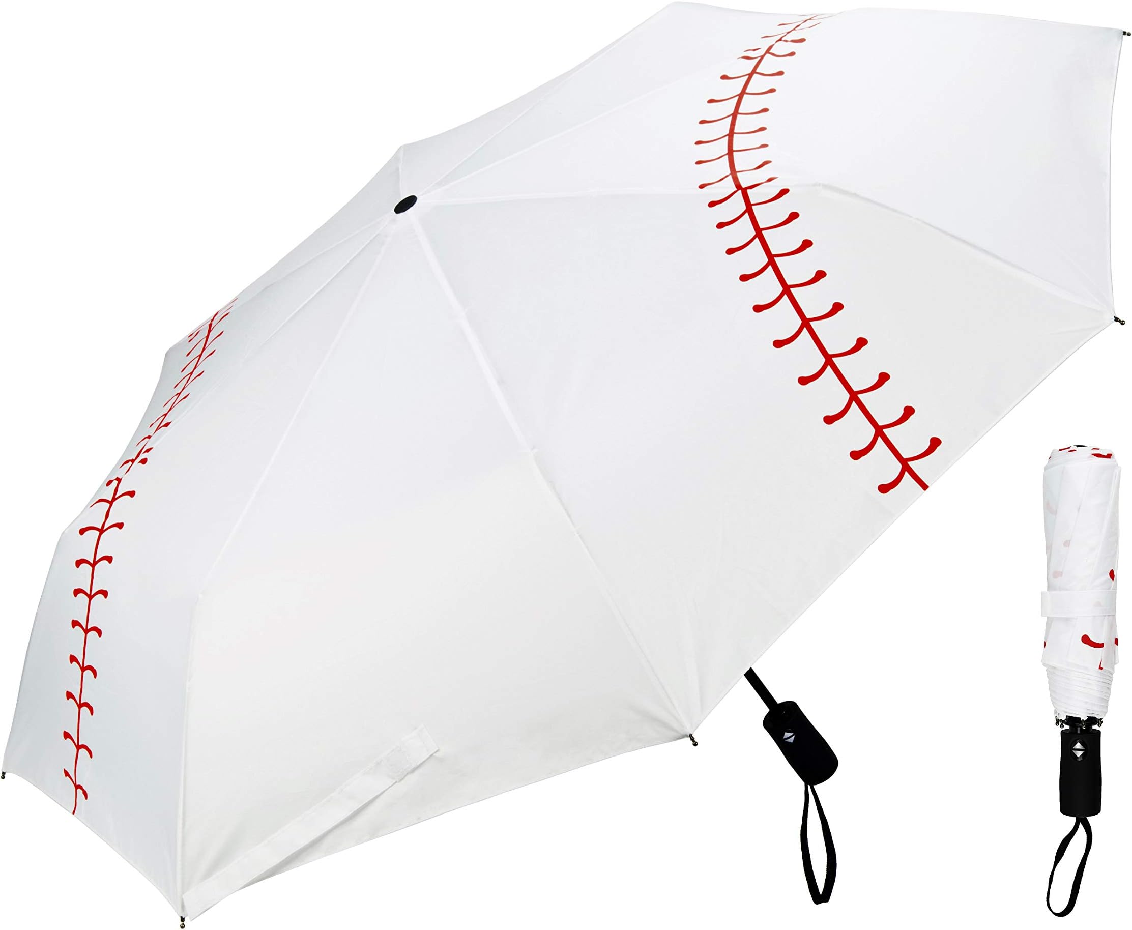 Ballpark EliteBaseball Umbrella | Portable with Automatic Open Close | Collapsible Travel Sports Umbrella