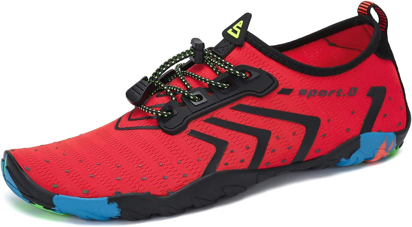 Mens Womens Water Shoes Quick Dry Barefoot for Swim Diving Surf Aqua Sports Pool Beach Walking Yoga