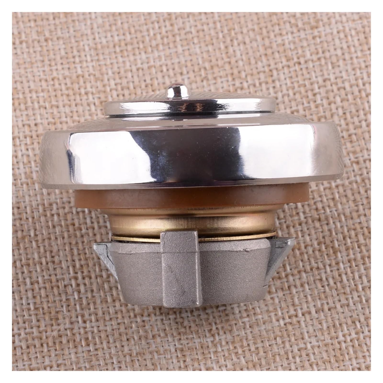 Tapa de Tanque de Combustible para Motocicleta, Cubierta Plateada con Llave para Kaw&asaki VN1700 VN900 Vulcan 1700 900 Classic Custom, 51049-5004 Tapóns Depósitos