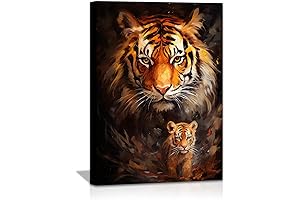 Tiger Canvas Wall Art: A Fierce Addition to Your Home Decor