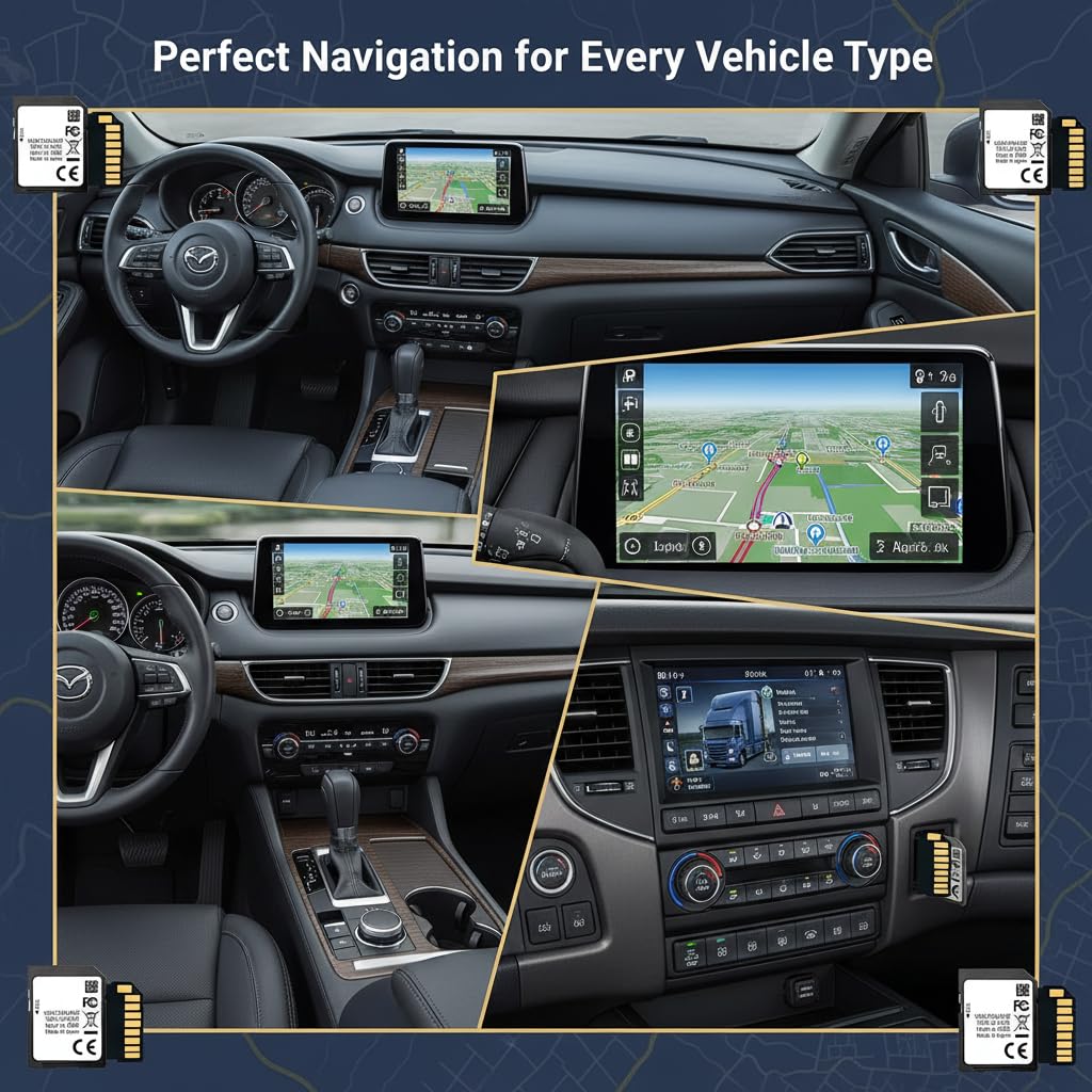 Amazon.com: GPS Navigation SD Card KMV666EZ1B for 2024 3/CX-30