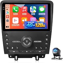 4+128G Android Car Stereo for Ford Mustang 2010-2014, CarPlay, GPS, DSP