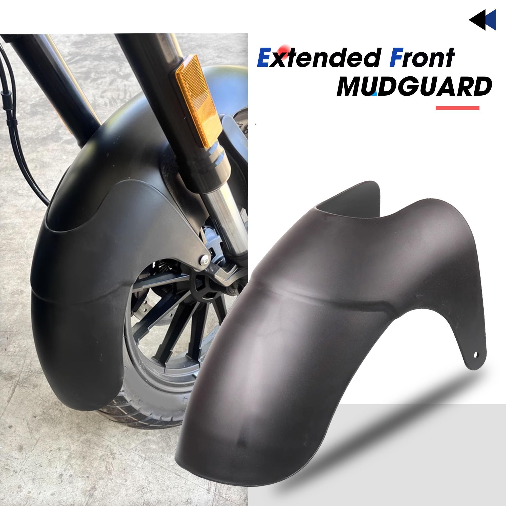 Parafango Anteriore Per QJMOTO SRV250 SRV 250 Moto Refit Allunga Fender Liquami Scudo