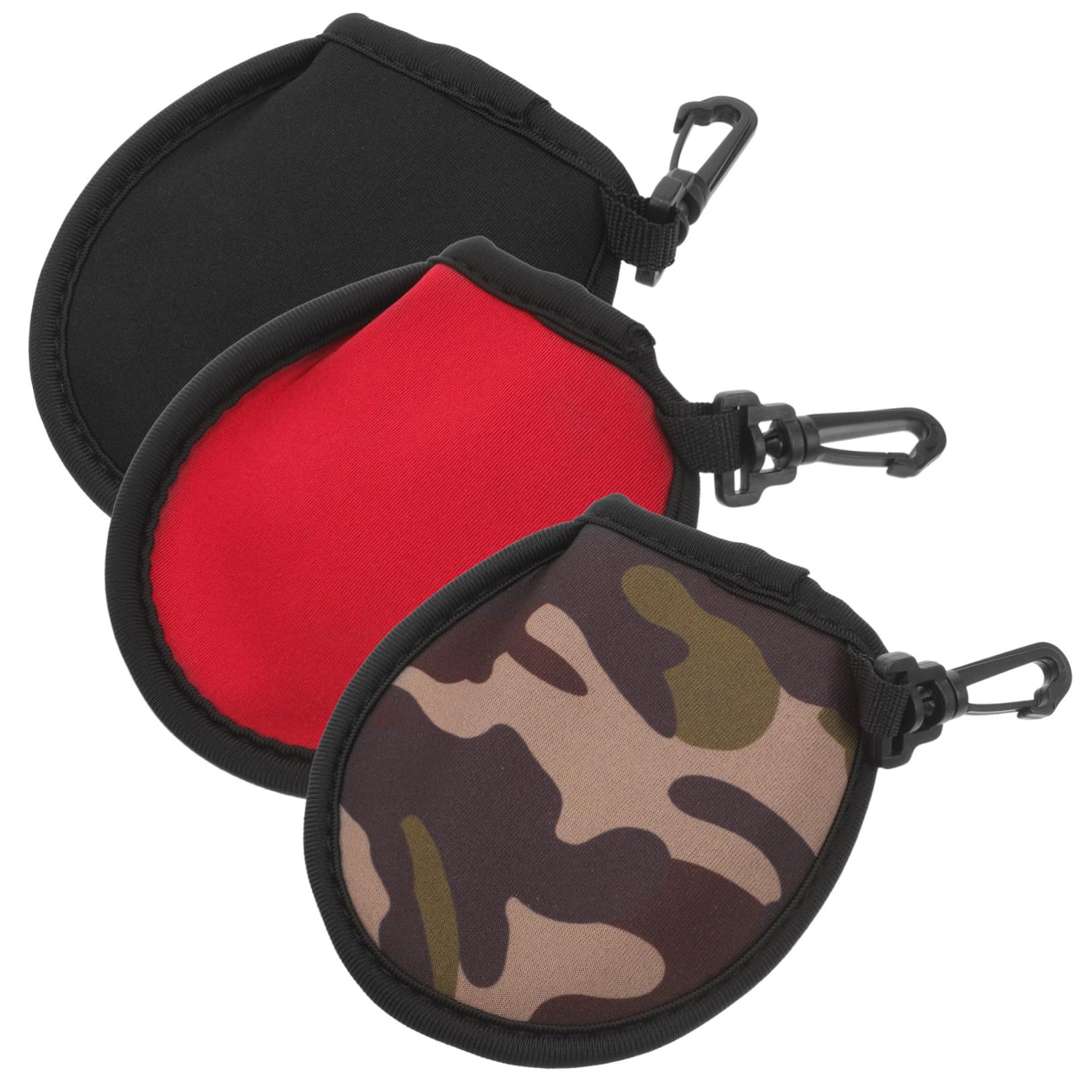 Toddmomy Beutelreinigungsball Sauber Mini Golfreinigungstasche Tragbar Golfwaschanlage Golfballreiniger Kleine Golfwischtasche Golfbedarf Neopren