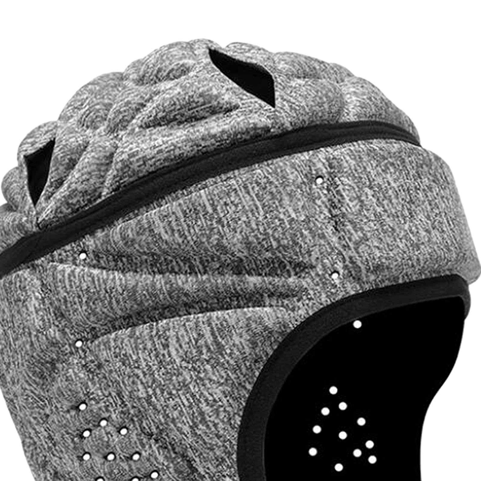 Qianly Rugby Helm für Kinder, Rugby Kappe, Schutz, Anti Kollision, Verstellbarer Football Helm, Rugby Kopfbedeckung für Pitcher Youth