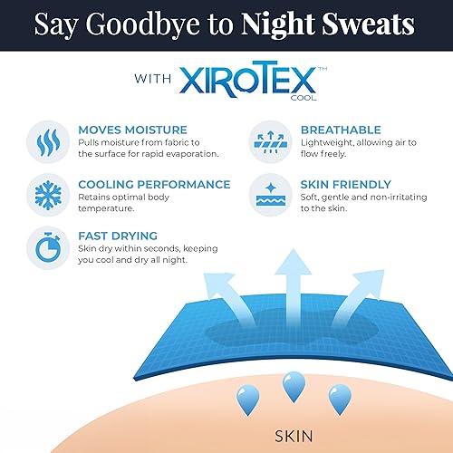 Miniatura 3 de Lusome Donna - Pantalones de dormir para aliviar los sofocos, pantalones de pijama refrescantes para sudores nocturnos y personas que duermen con