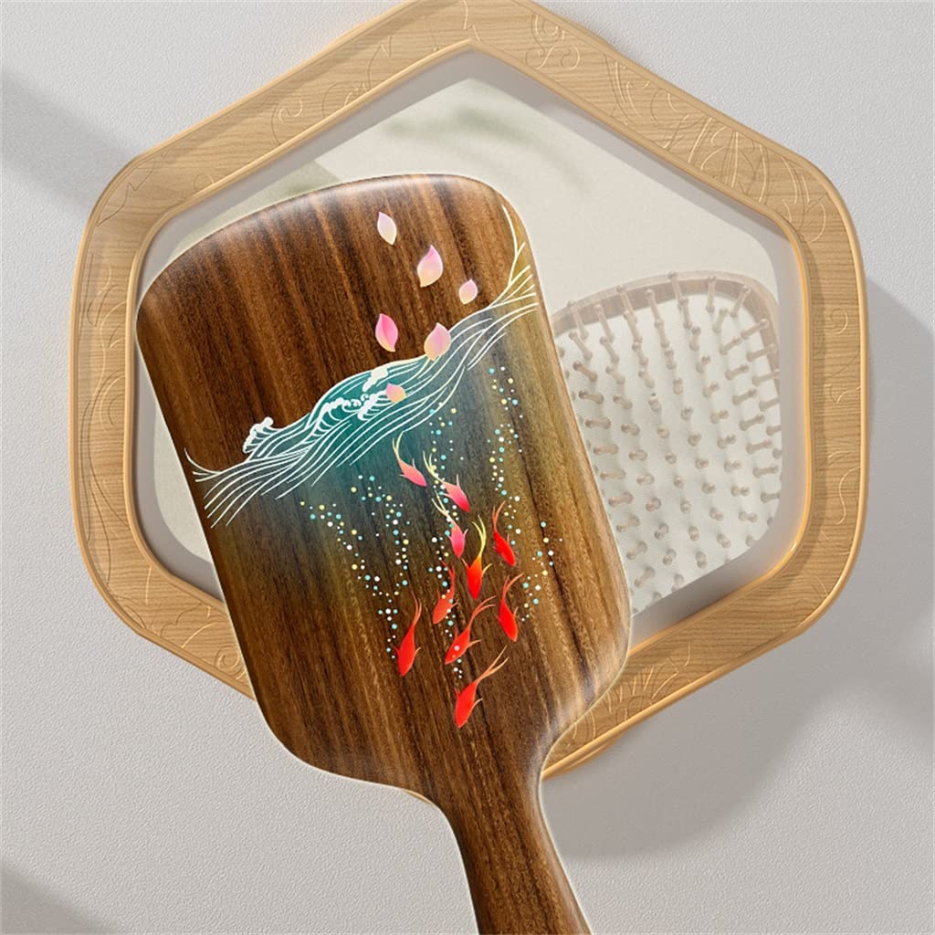 1 Pack Men And Women Hair Loss Reduction Massage Comb Airbag Cushion Wet Curling Styling