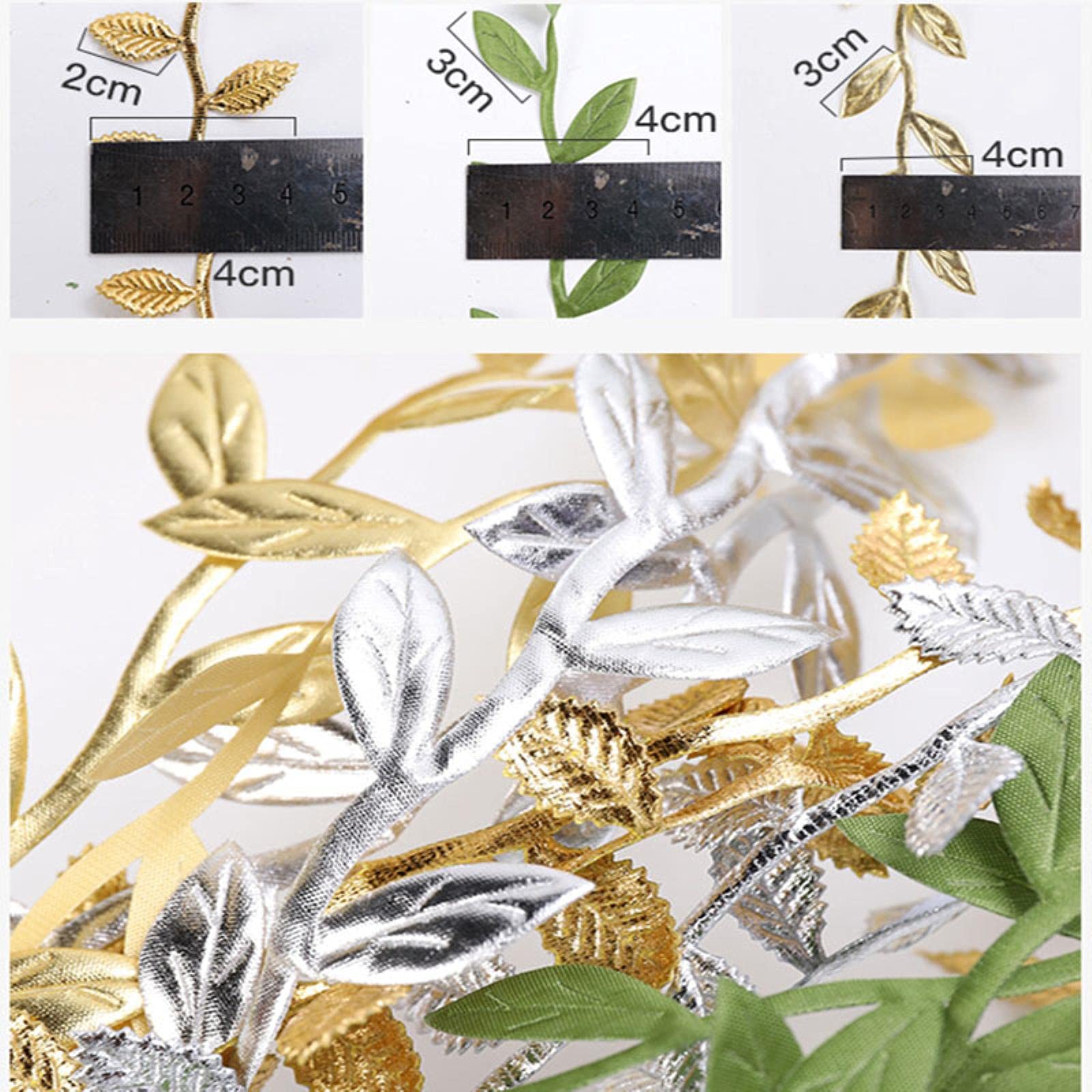 KINHA 100 metros/rollo impreso regalo Wrap cinta lazos cinta dorada para fiesta casera decorativa hecha a mano DIY árbol hoja cinta para manualidades