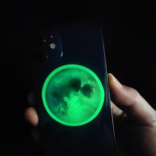 Miniatura 6 de Papel adhesivo imprimible que brilla en la oscuridad, 8.5 x 11 pulgadas, 5 hojas de papel adhesivo de vinilo resistente al agua luminoso para