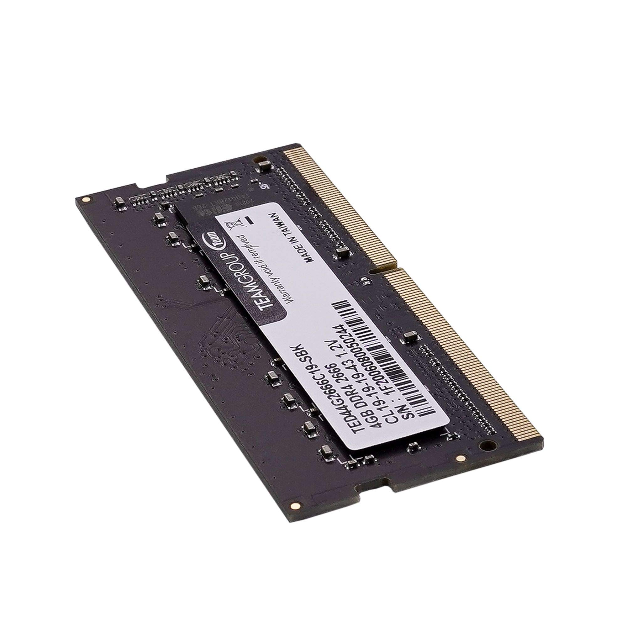 Amazon.co.jp: Team 4GB Elite DDR4 PC4-21300 2666 MHz 260ピン SO