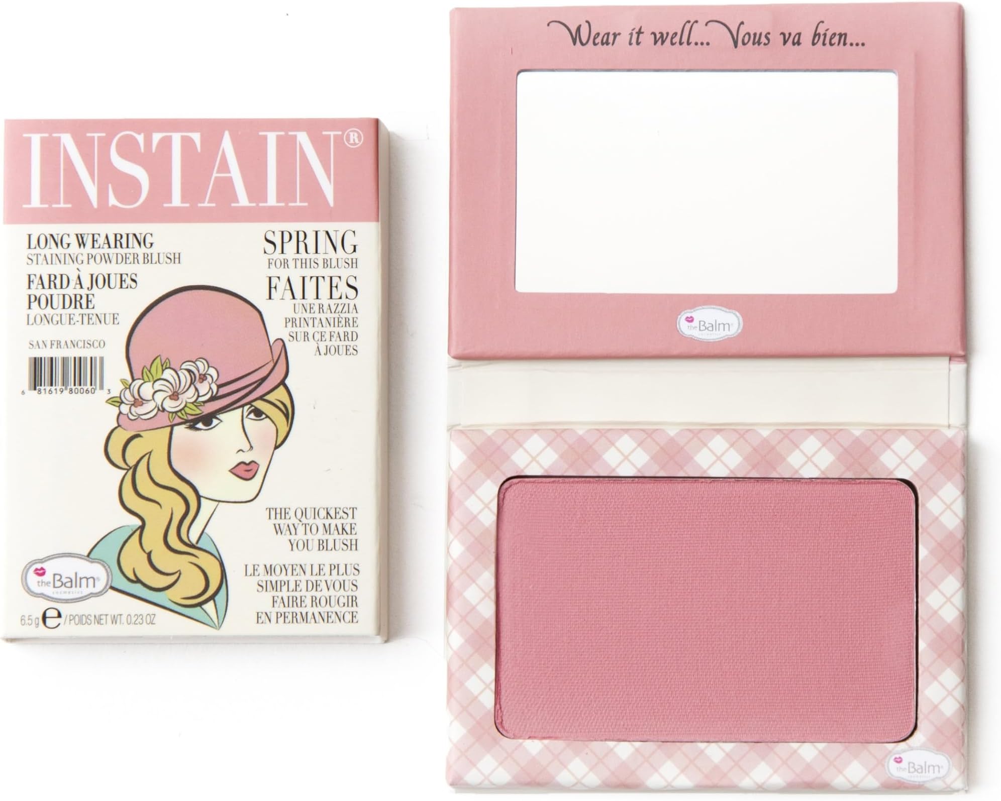 theBalm Instain Blush - Argyle, 0.23 oz.