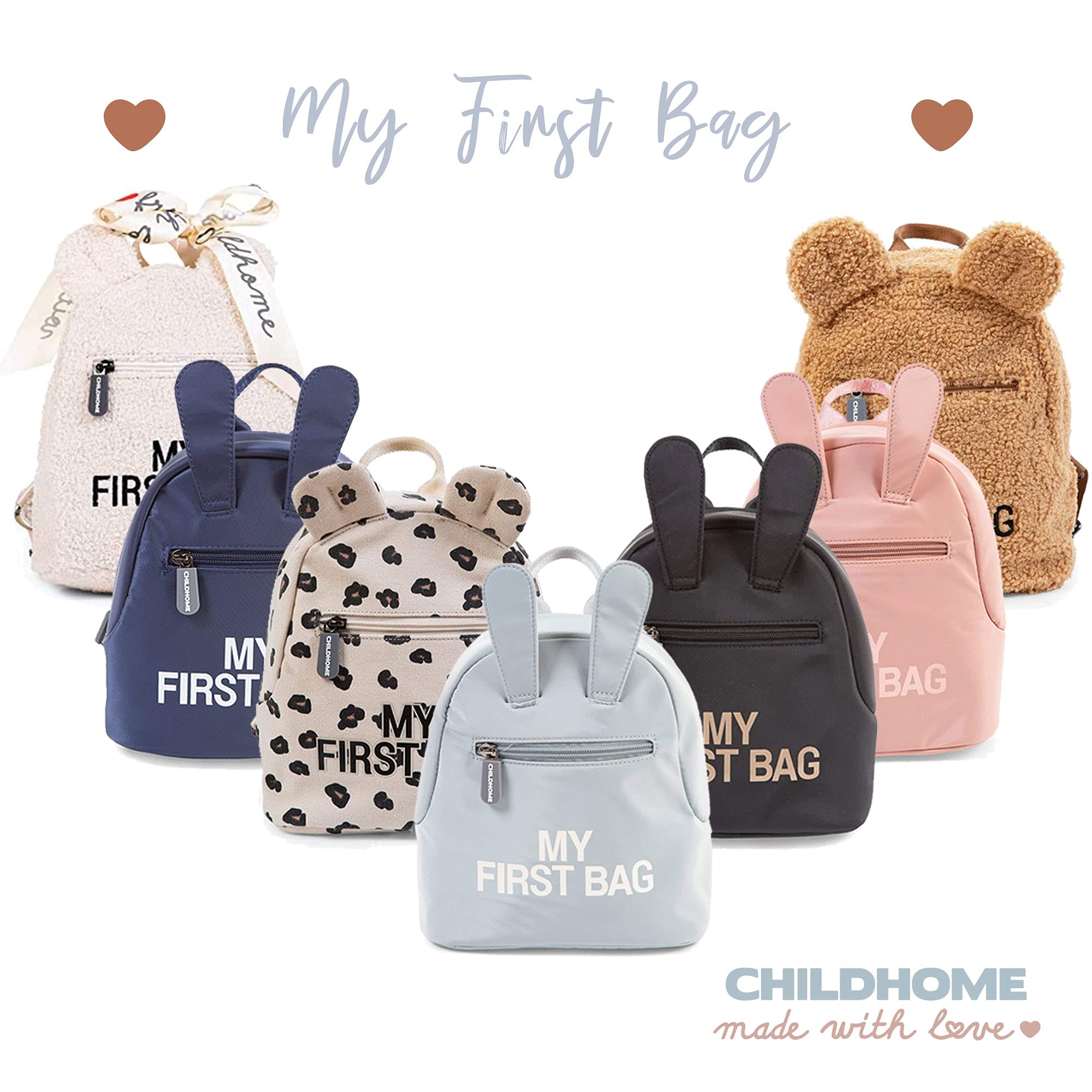 Childhome Plecak Uniseks - dzieci Myfirstbag - Mochila Infantil (1 w zestawie)