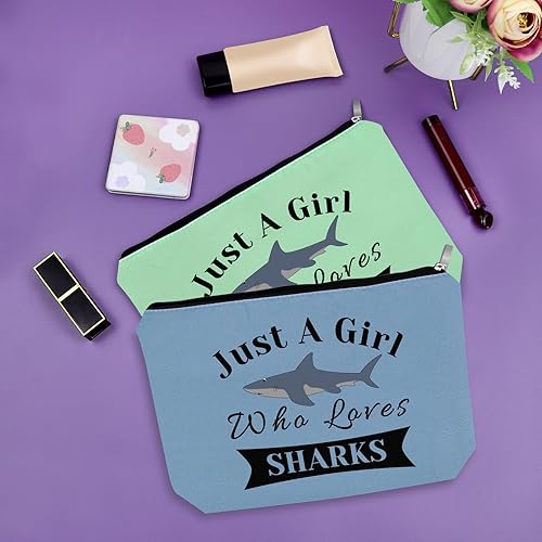 Miniatura 7 de Sazuwu Regalos de tiburones para los amantes de los tiburones bolsa, azul y verde