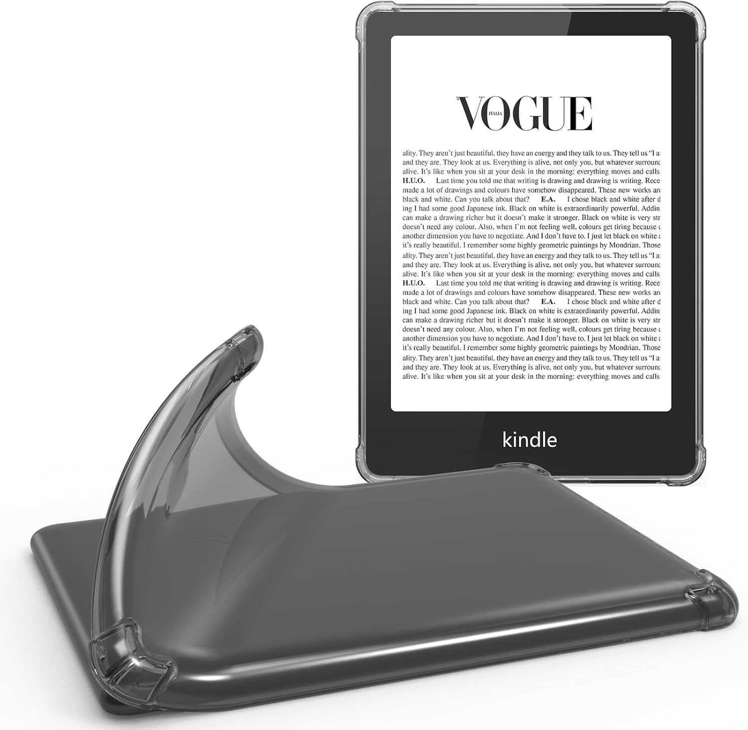 COO Clear Case for 6.8″ All-New Kindle Paperwhite 11th Generation 2021 and Signature Edition TPU Back Cover, Ultra Clear Soft Flexible Transparent TPU Skin Bumper Cover (11th 2021)