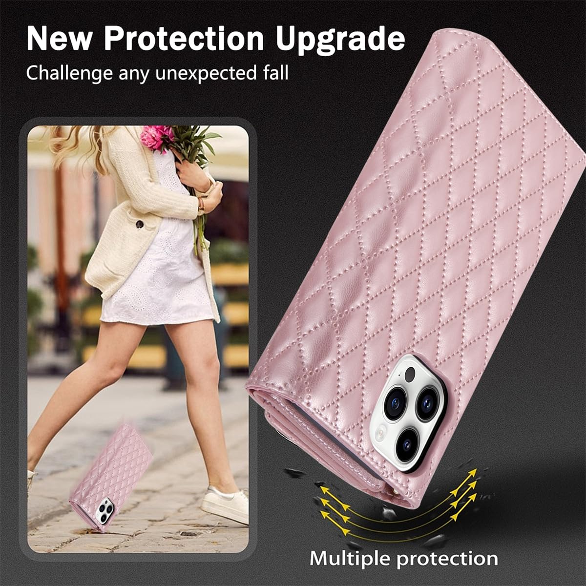 Custodia In Pelle Per Xiaomi Redmi Note 12 Pro 5G - Portafoglio Con Slot Per Carte E Supporto Magnetico - Blu - 2