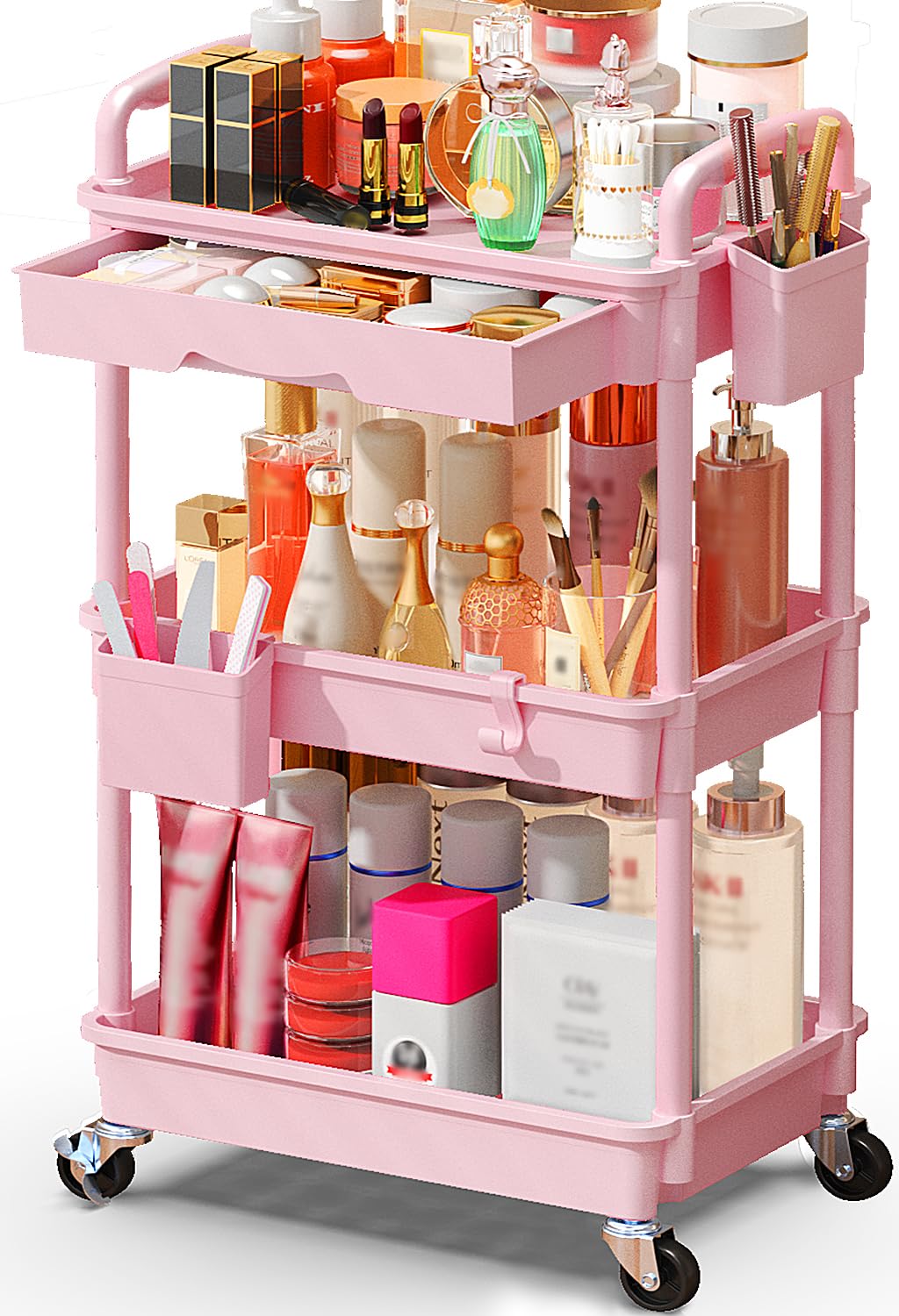 SUNALLY Makeup Cart Organizer with Drawers
