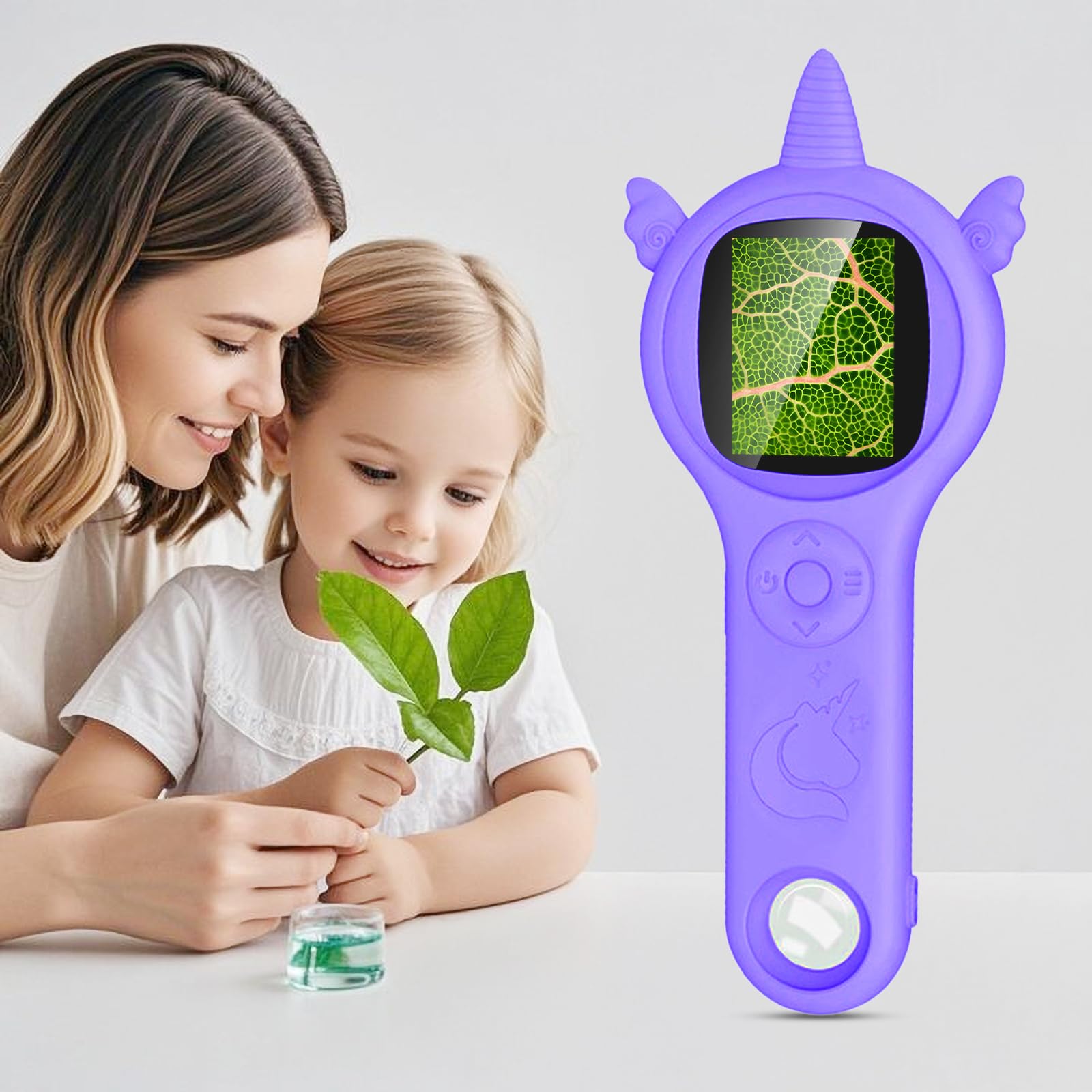Digital Microscope Insect Kids Digital Microscope 2-in-1 Kids Microscope & Camera - 500x Digital ...