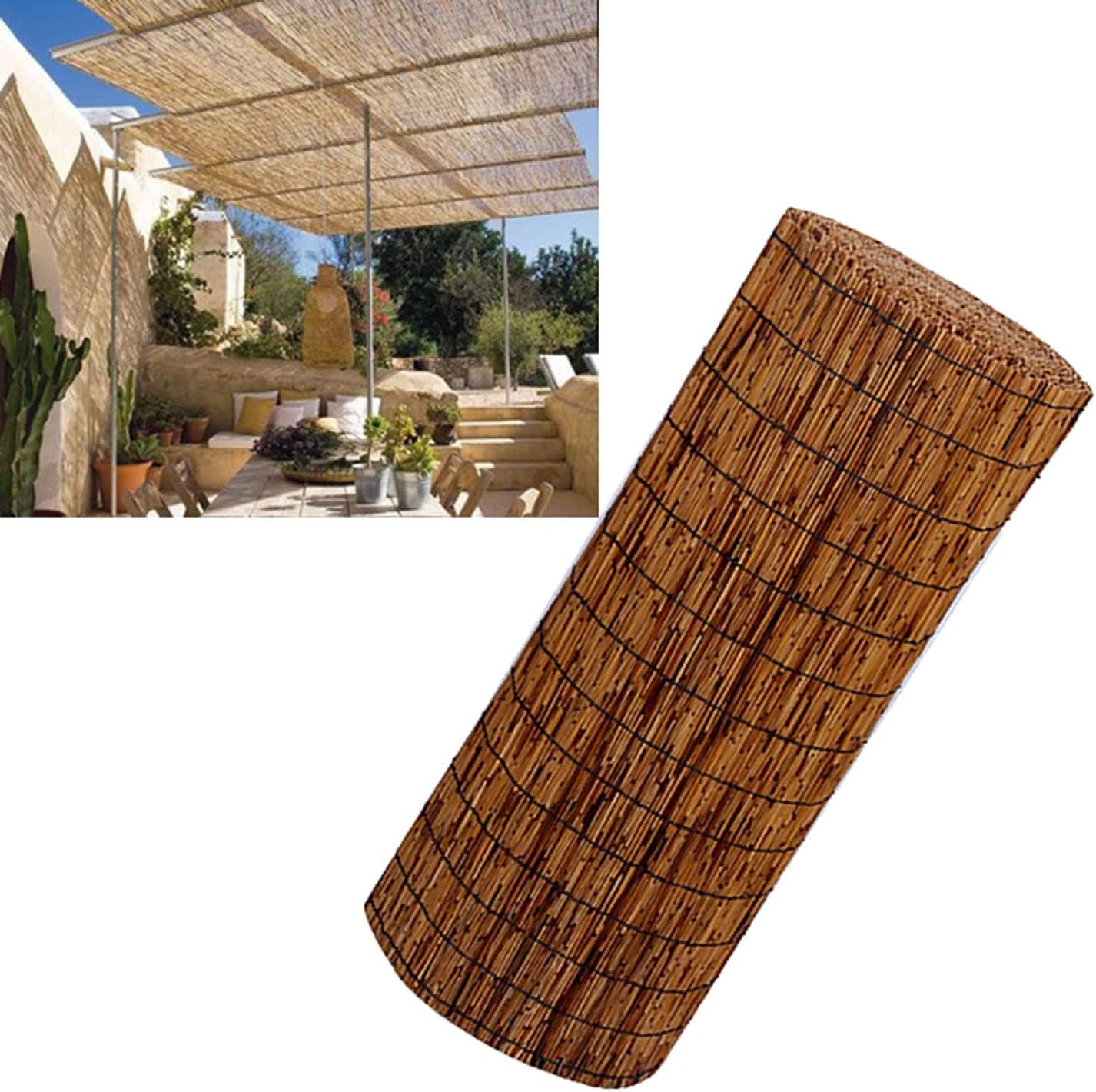 Patio Decorative Fences, Natural Reed Fence Roll, Balcony
