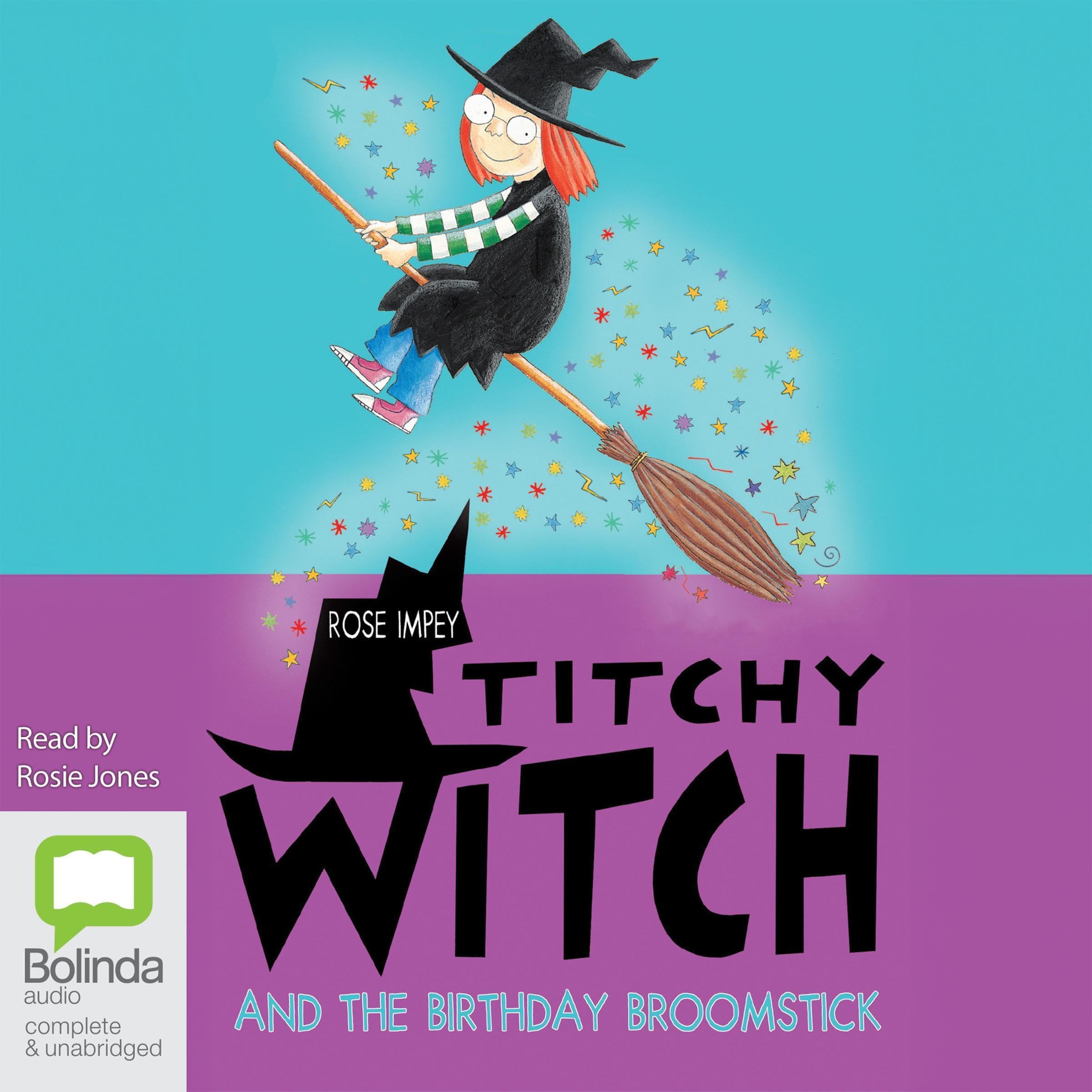 Cover art for Titchy Witch and the Birthday Broomstick