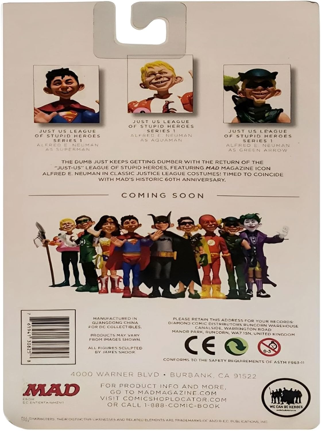 DC Direct Just Us League of Stupid Heroes: Series 1: Green Arrow Action Figure