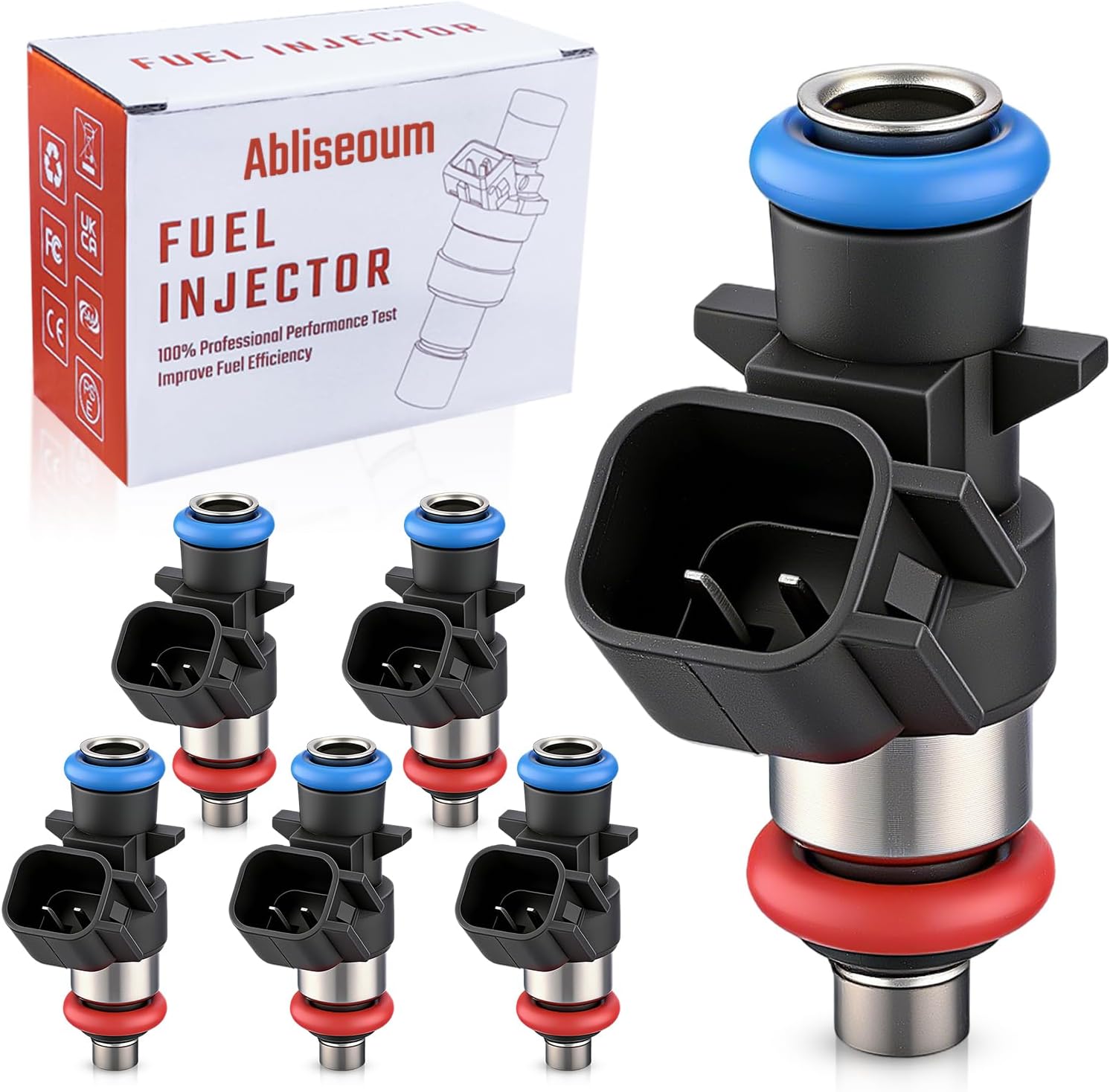 Fuel Injector 4-Hole Injectors 0280158233 Fit for Jeep Grand Cherokee Wrangler Compatible with Dodge Challenger Charger Durango Journey Grand Caravan，fit for Chrysler Town & Country VW 3.6L