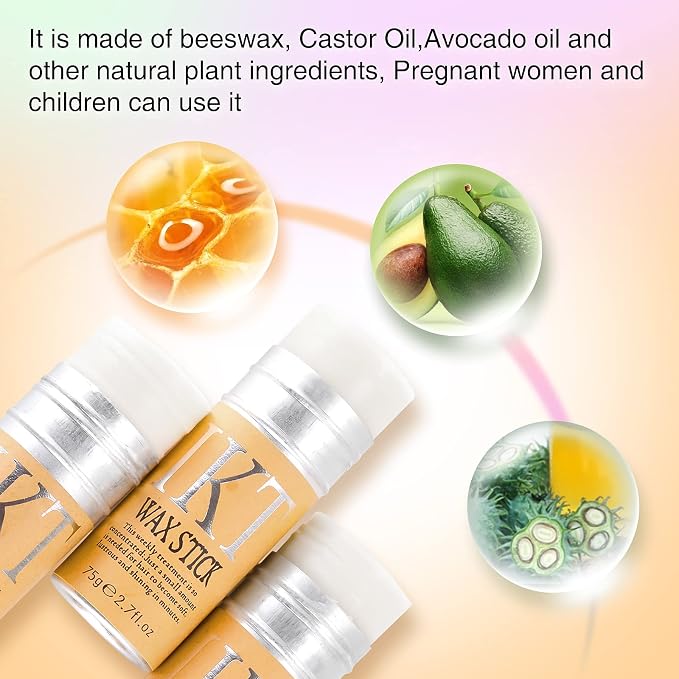 Acosexy Hair Wax Stick para Peinar y Controlar Bordes miniatura 2