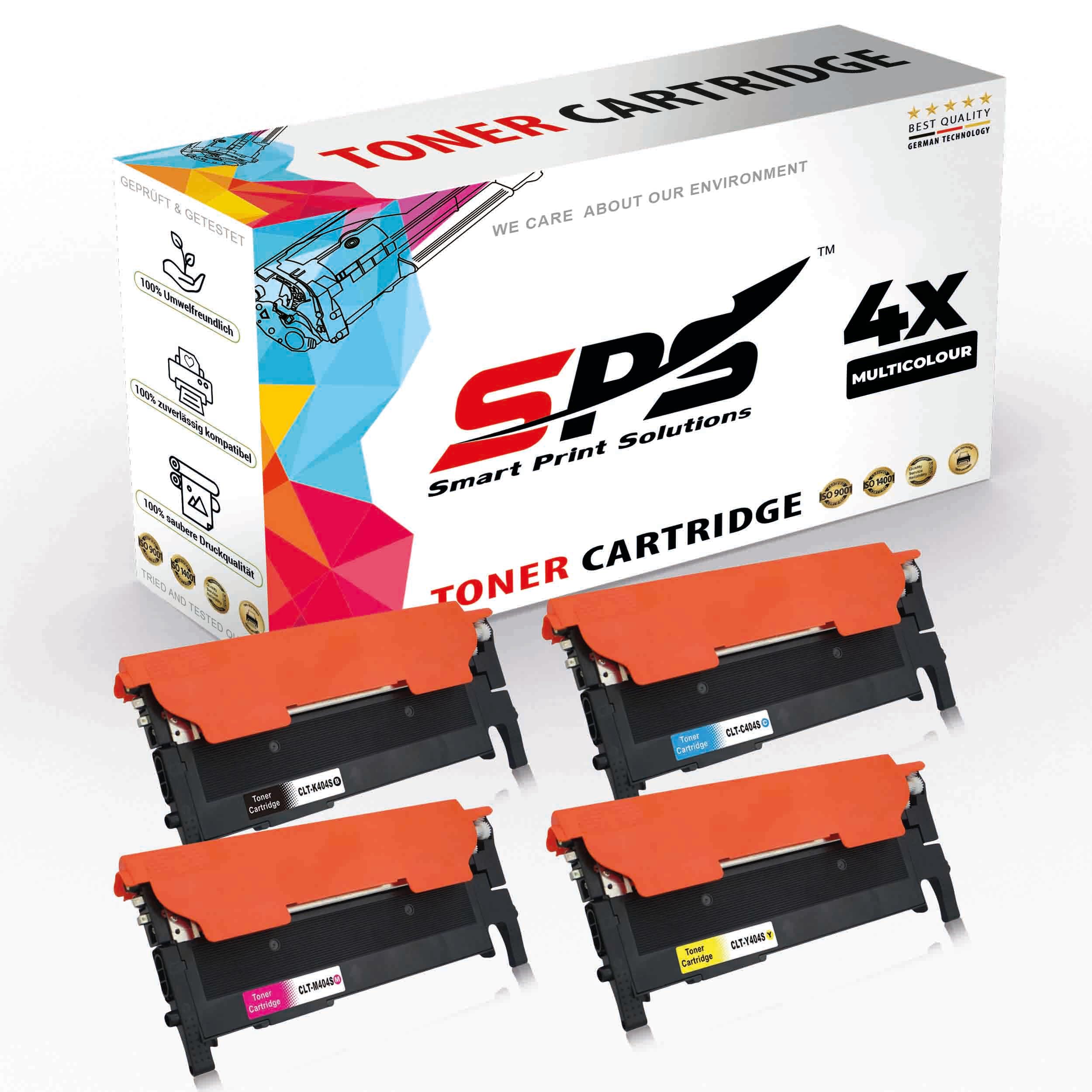 Smart Print Solutions SPS Compatible Toner Cartridges for Samsung - CLT-K404S | Xpress C 430| 430W| 480| 480FN| 480W| SL-C 430| 430W| 432| 433| 480| 480FN| 480FW| 480W| 482| 483 | 4x-Set