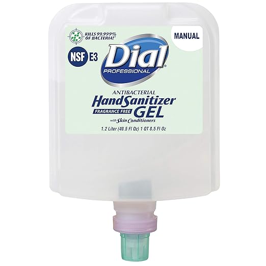 Dial Hand Sanitizer Gel Refill Health & Household
