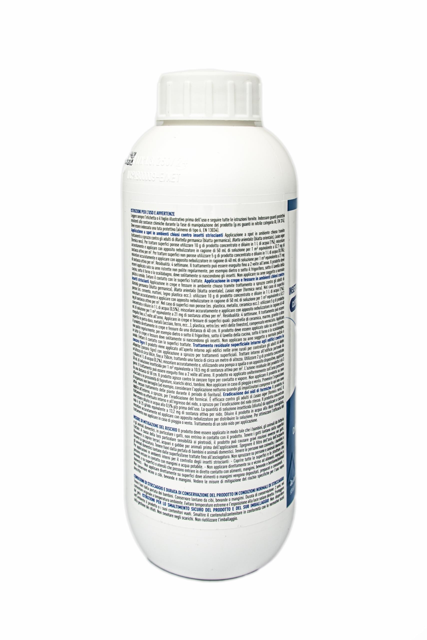 CIPEX 10E Insetticida Adulticida Liquido a Base di Cipermetrina 1 LT – Contro Insetti Volanti e Striscianti, Zanzare e Zanzara Tigre