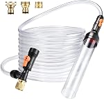 Aspirateur Gravel pour les outils de nettoyage du réservoir de poisson de changement d'eau d'aquarium,Siphon Universal Quick Pump Aquarium Water Changing (30ft)