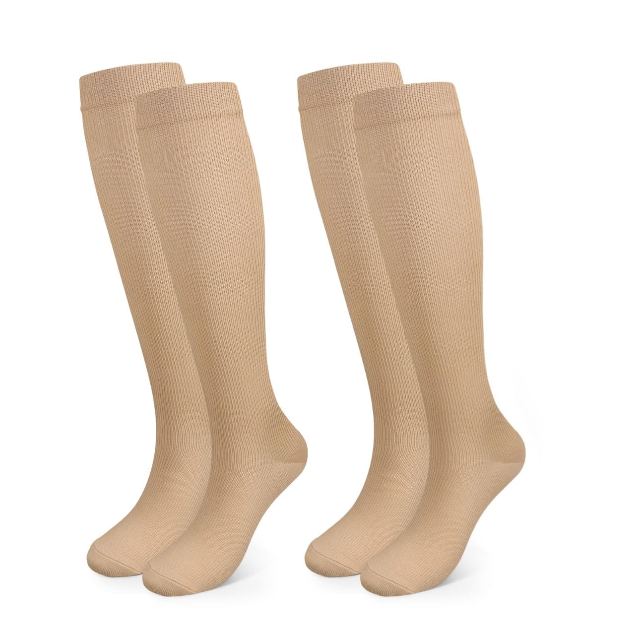 Pnosnesy Compression Socks, (2/4/6/7 Pairs) for Men & Women 15-20 mmHg is Best for Athletics, Running, Flight Travel, Support — view 18