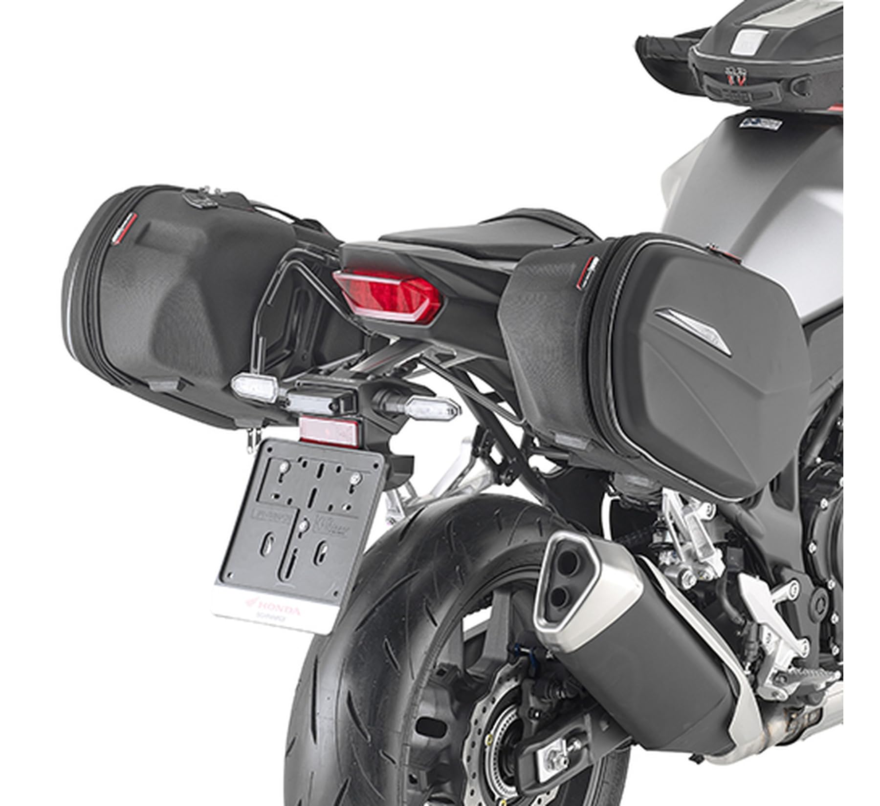 givi borse laterali ea101c nero 60 lt + attacco compatibile con honda cb 750 hornet 2023 2024 MOTOTOPGUN ea101c + te1200