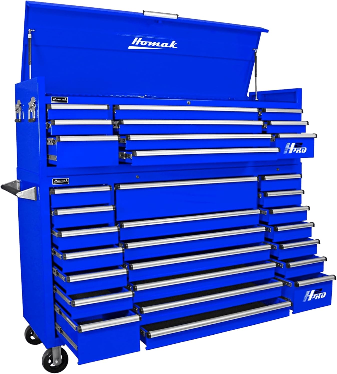 Homak H2PRO Series 72-Inch 21-Drawer Rolling Cabinet, : Tools & Home Improvement