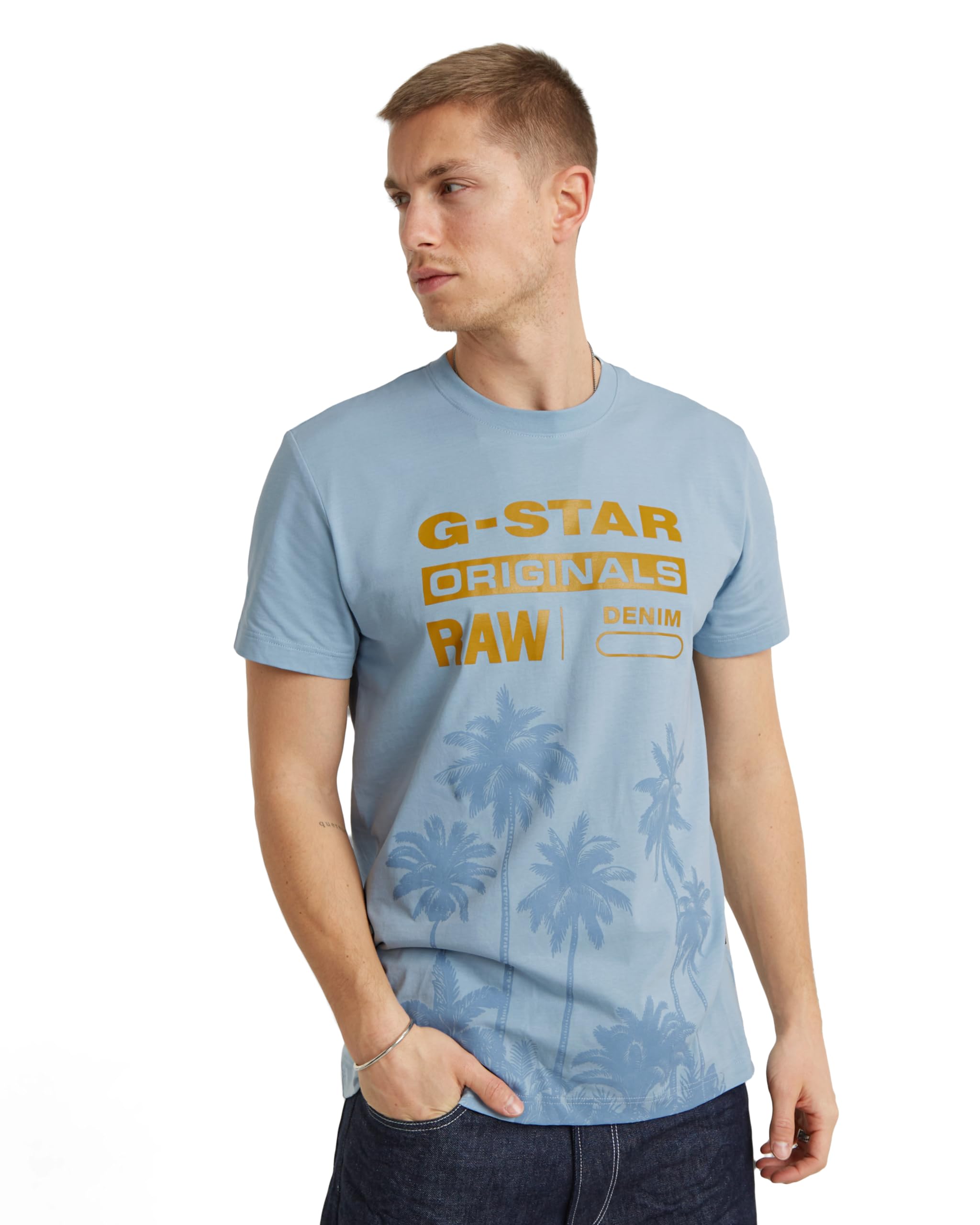 G-STAR Palm Originals R T Camiseta para Hombre